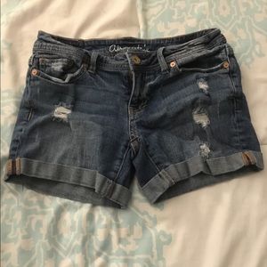 Aeropostale boyfriend shorts.